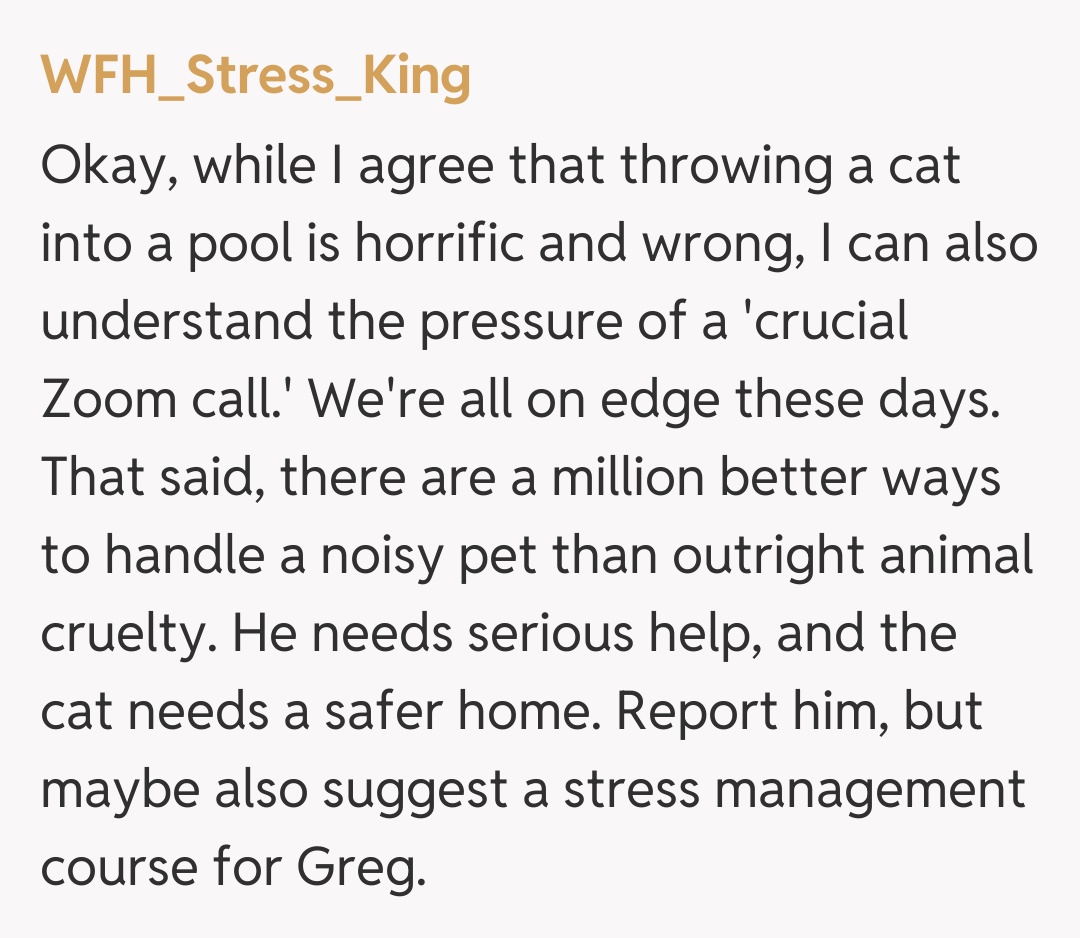 Comentariu de la WFH_Stress_King