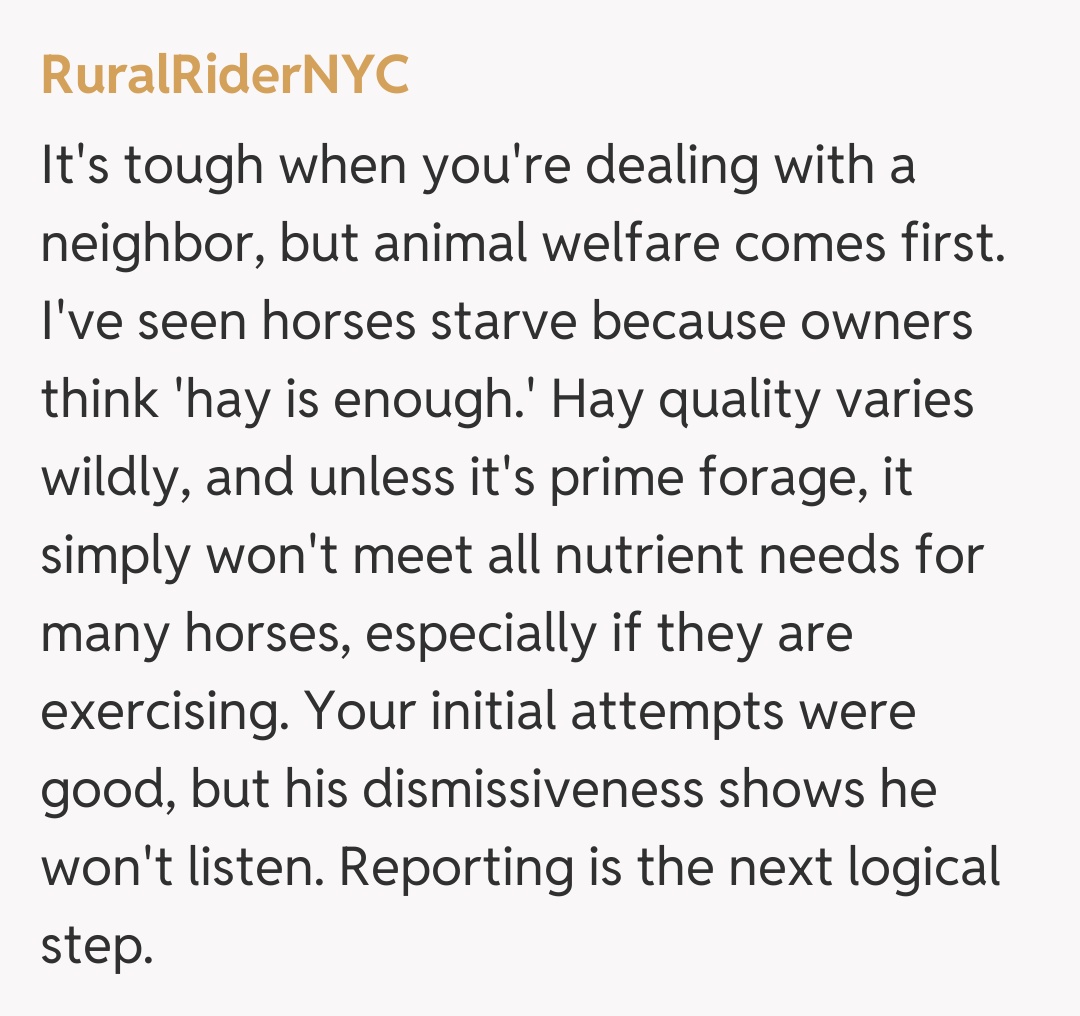Comentariu de la RuralRiderNYC
