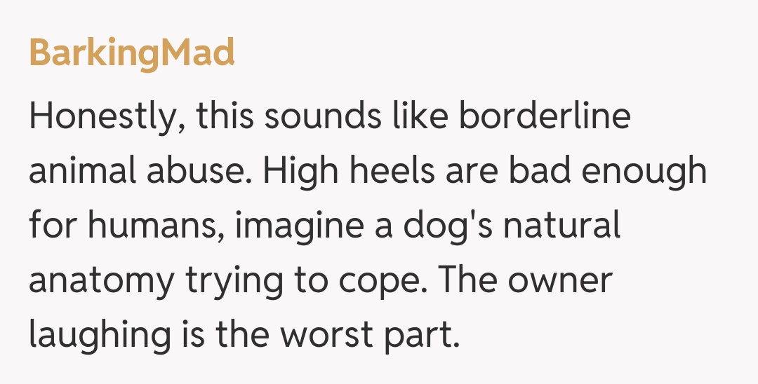 Comentariu de la BarkingMad