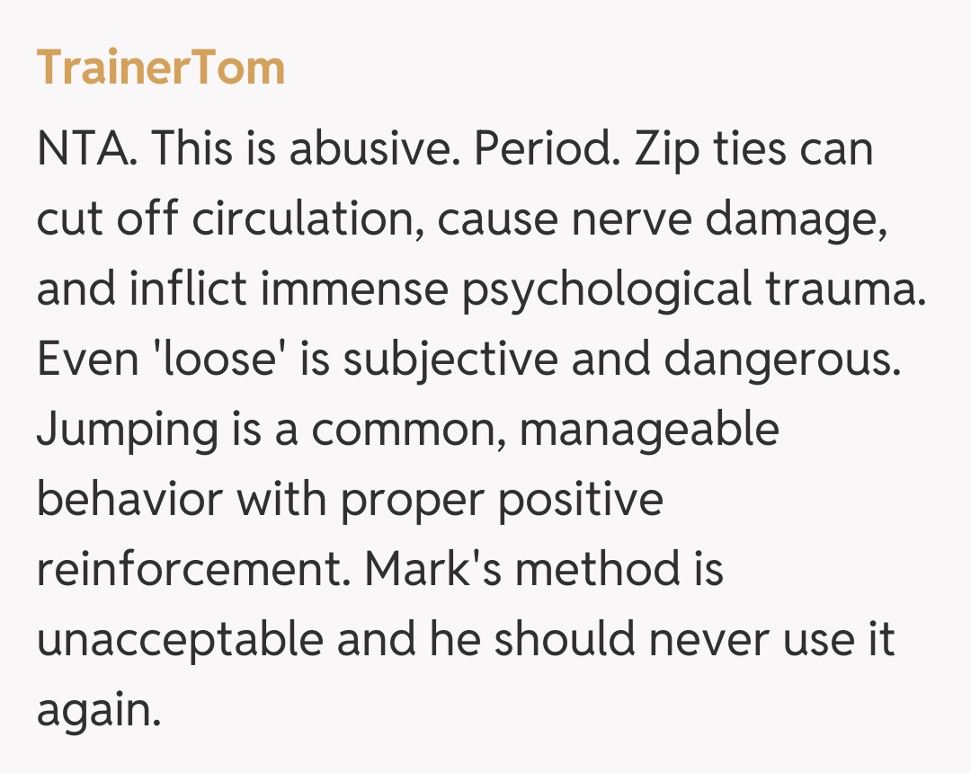 Comentariu de la TrainerTom