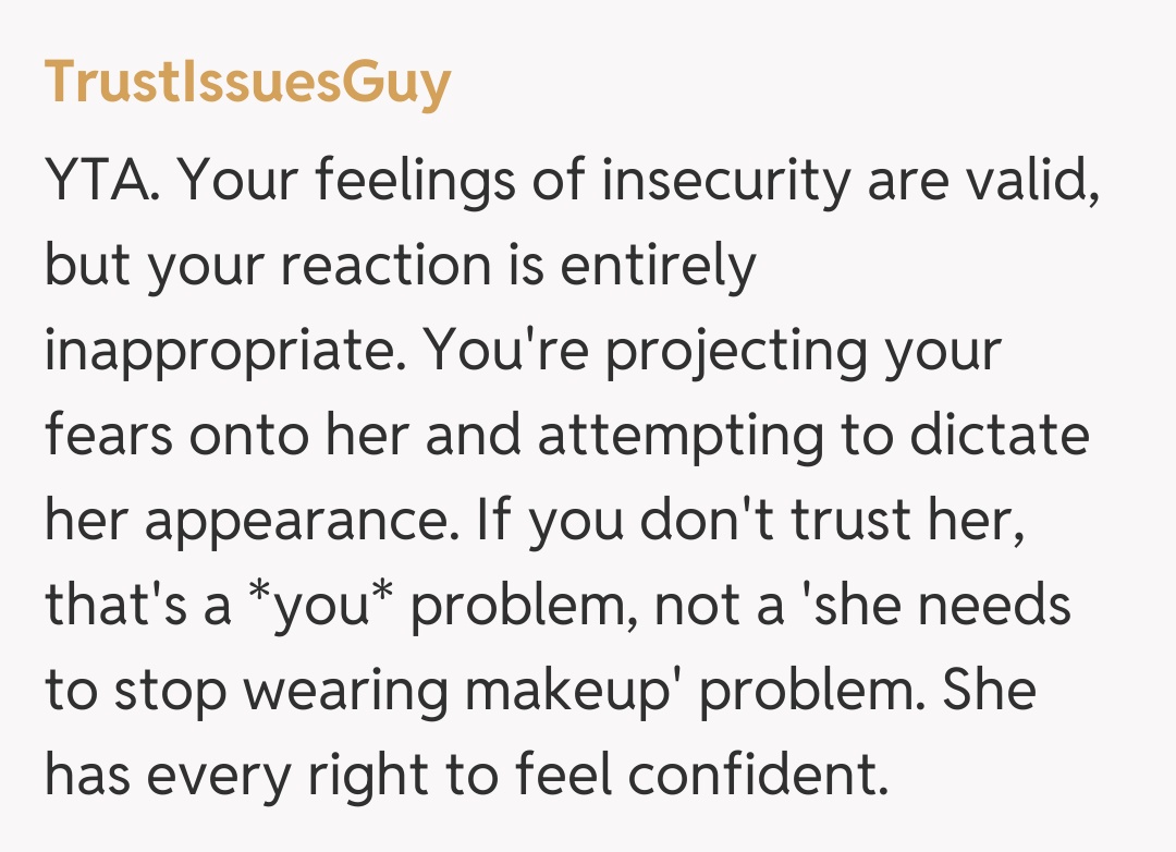 Comentariu de la TrustIssuesGuy