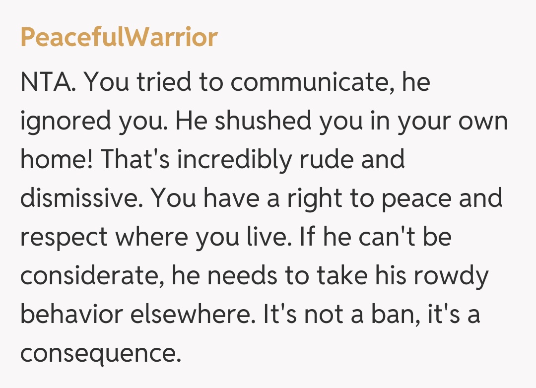 Comentariu de la PeacefulWarrior