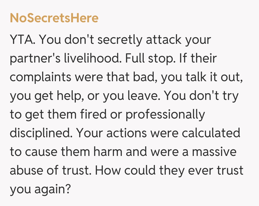 Comentariu de la NoSecretsHere