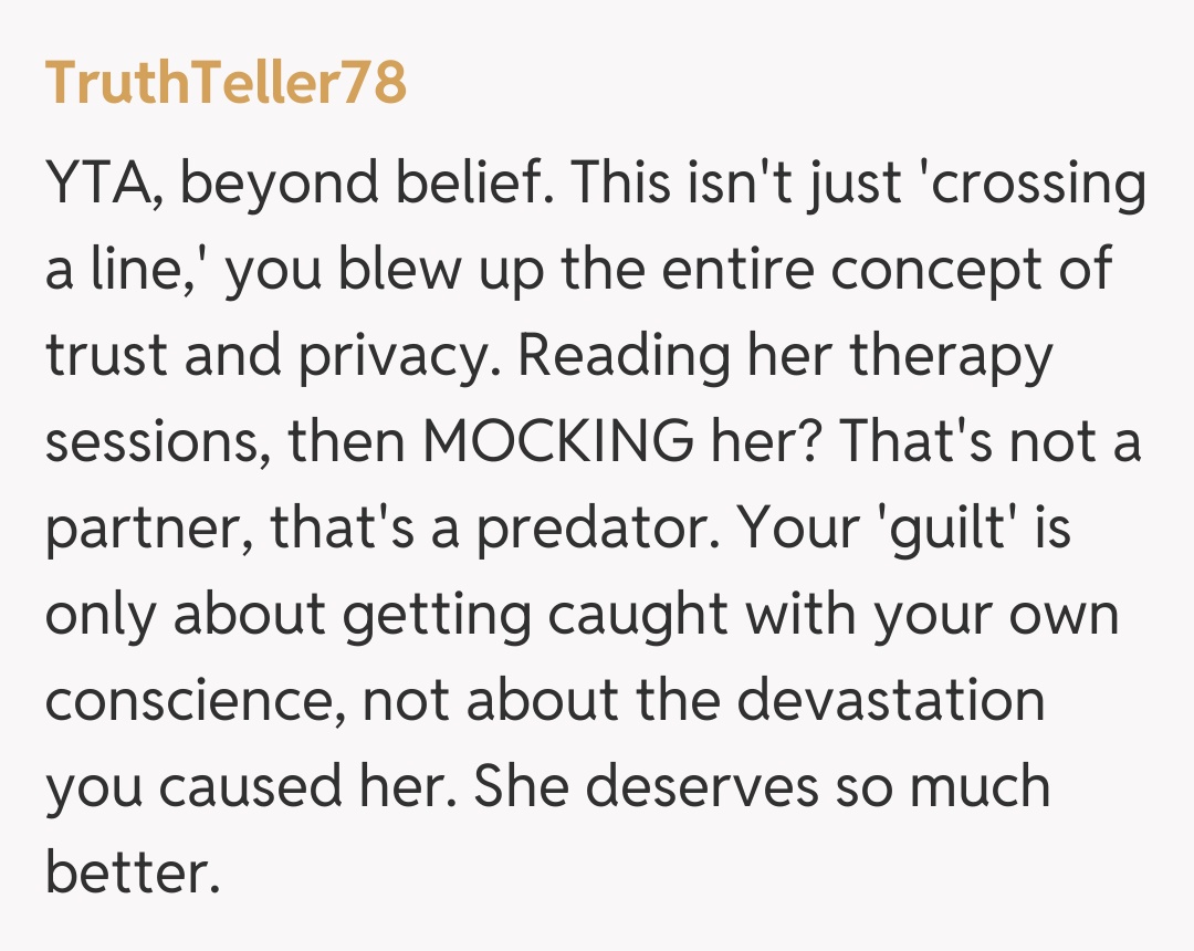 Comentariu de la TruthTeller78