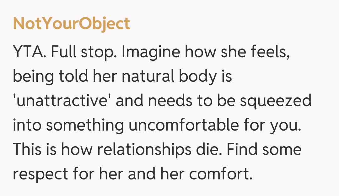 Comentariu de la NotYourObject