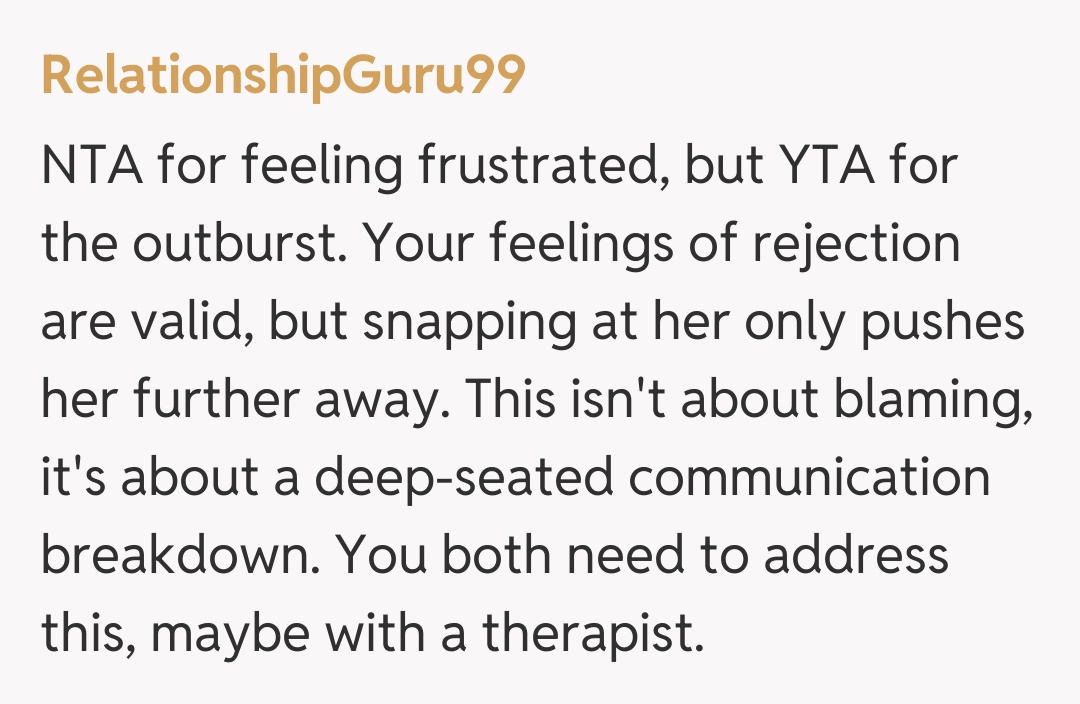 Comentariu de la RelationshipGuru99