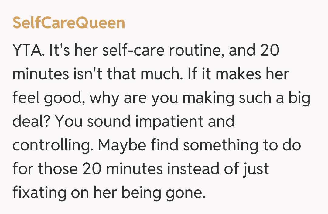 Comentariu de la SelfCareQueen