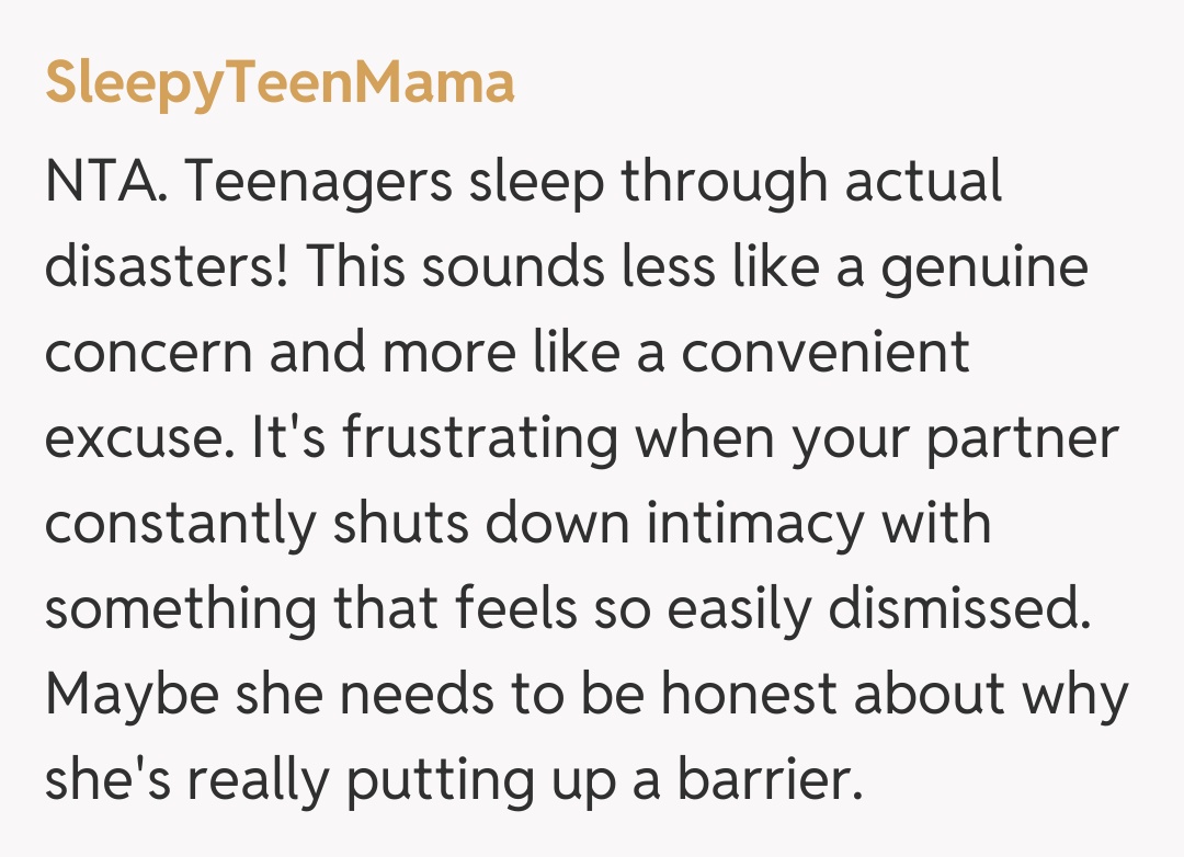 Comentariu de la SleepyTeenMama