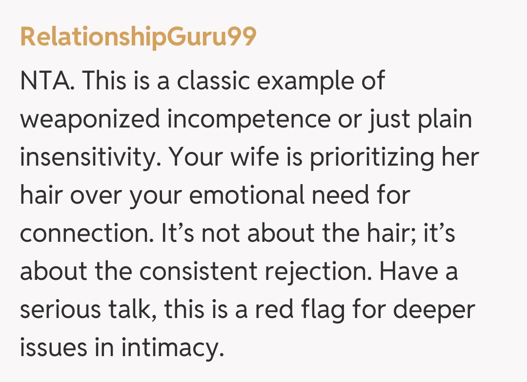 Comentariu de la RelationshipGuru99