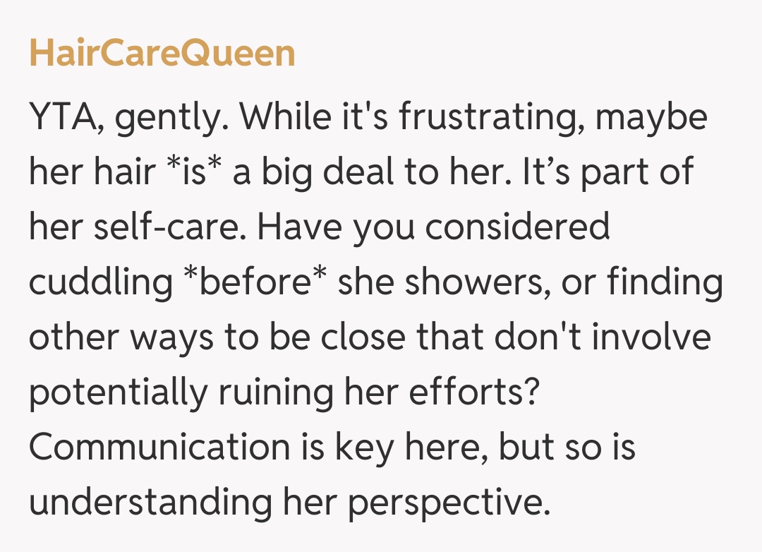 Comentariu de la HairCareQueen