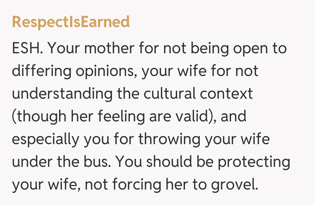 Comentariu de la RespectIsEarned