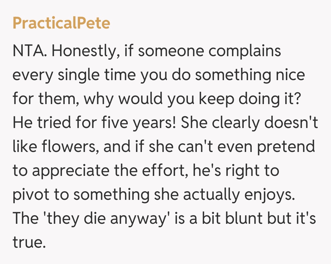 Comentariu de la PracticalPete