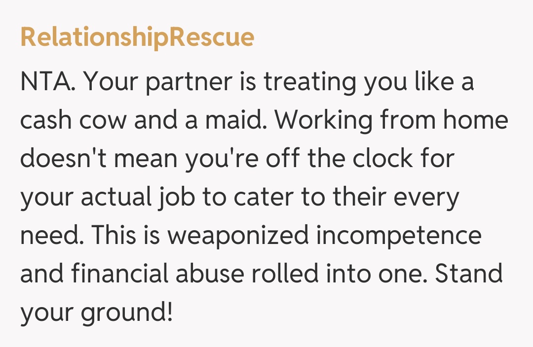 Comentariu de la RelationshipRescue
