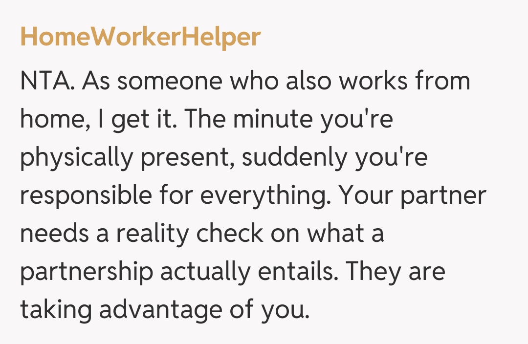 Comentariu de la HomeWorkerHelper