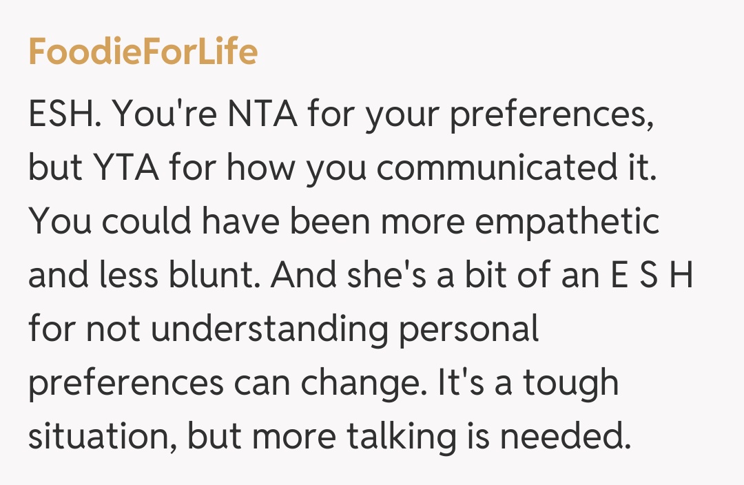 Comentariu de la FoodieForLife