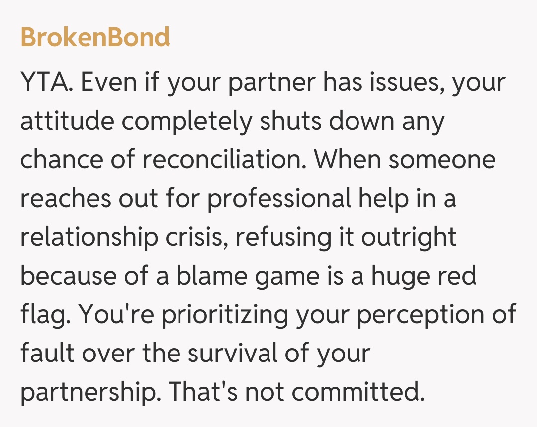 Comentariu de la BrokenBond