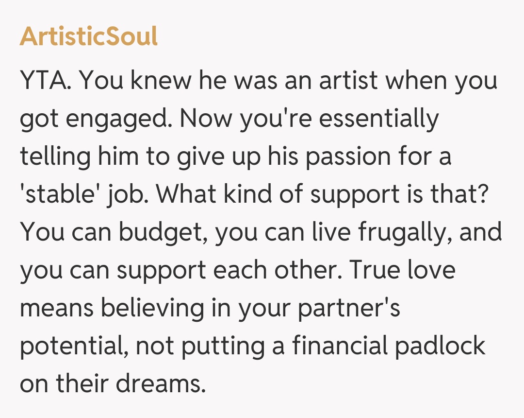 Comentariu de la ArtisticSoul