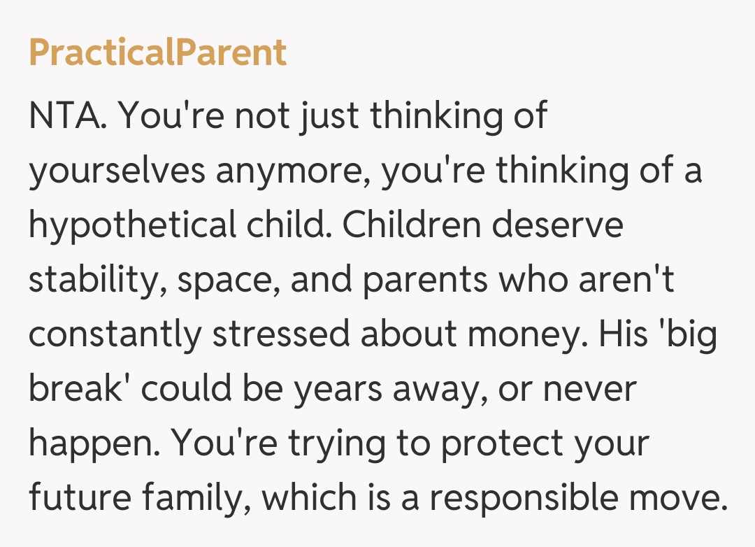 Comentariu de la PracticalParent