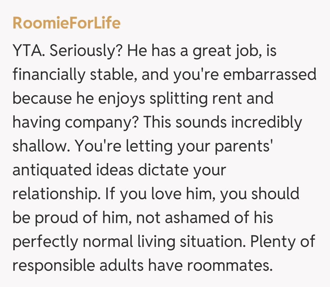 Comentariu de la RoomieForLife
