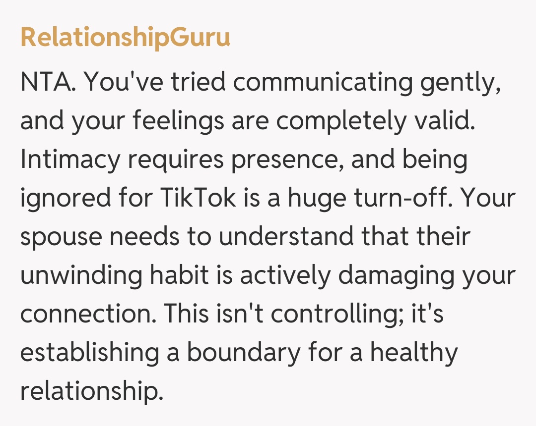 Comentariu de la RelationshipGuru