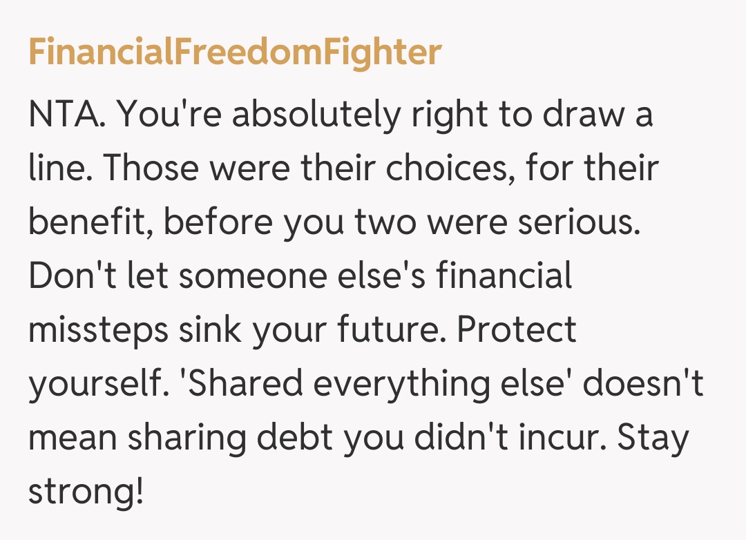 Comentariu de la FinancialFreedomFighter