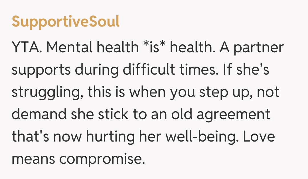 Comentariu de la SupportiveSoul