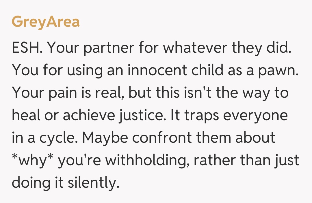 Comentariu de la GreyArea