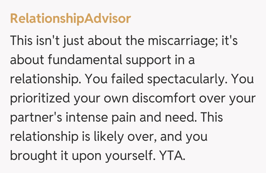 Comentariu de la RelationshipAdvisor