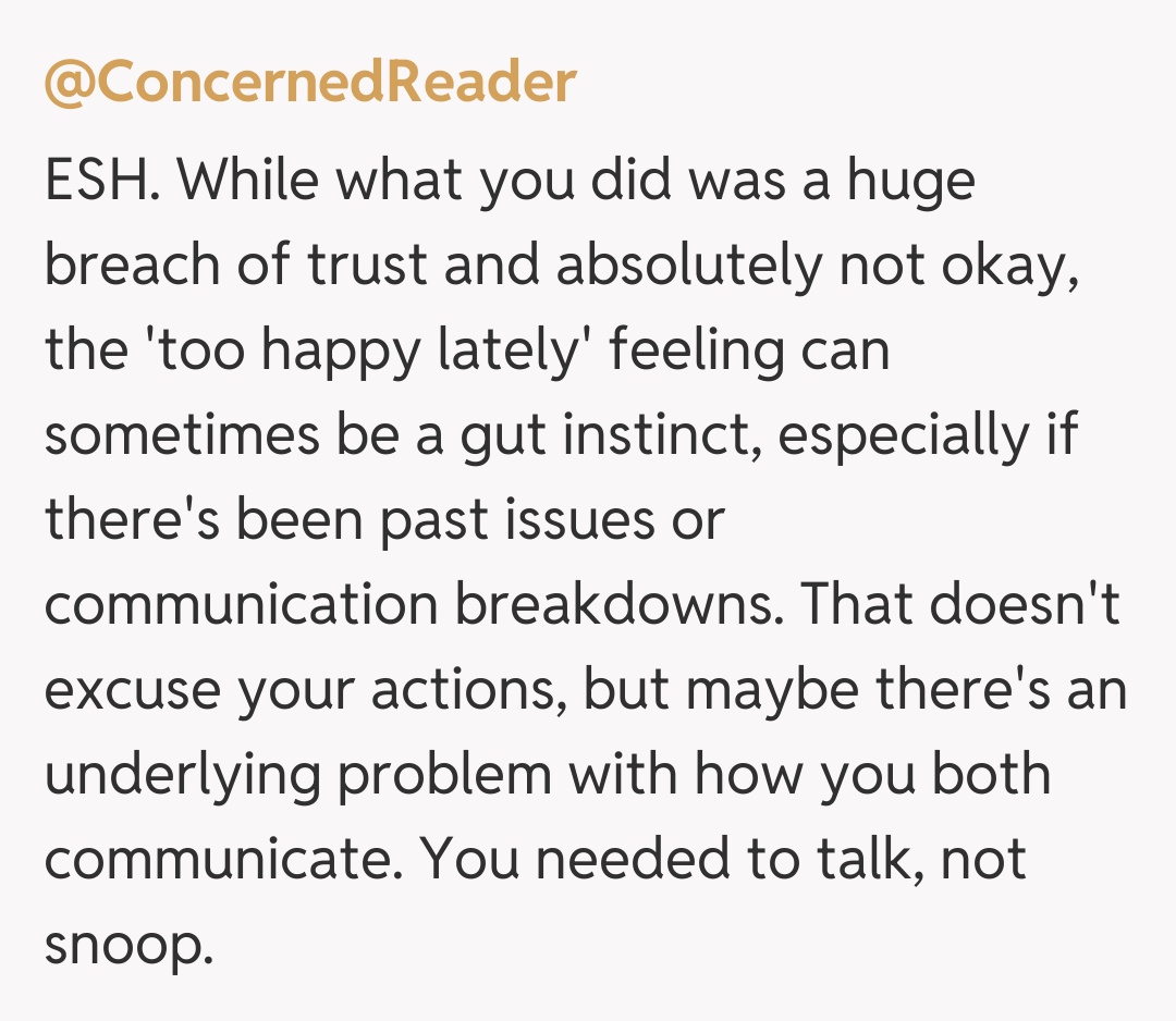 Comentariu de la @ConcernedReader