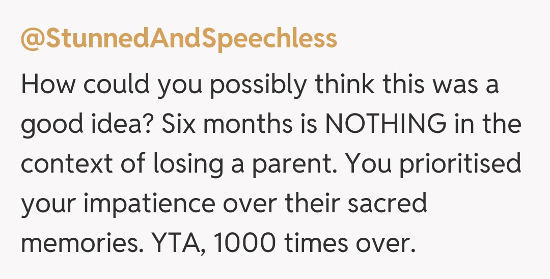 Comentariu de la @StunnedAndSpeechless