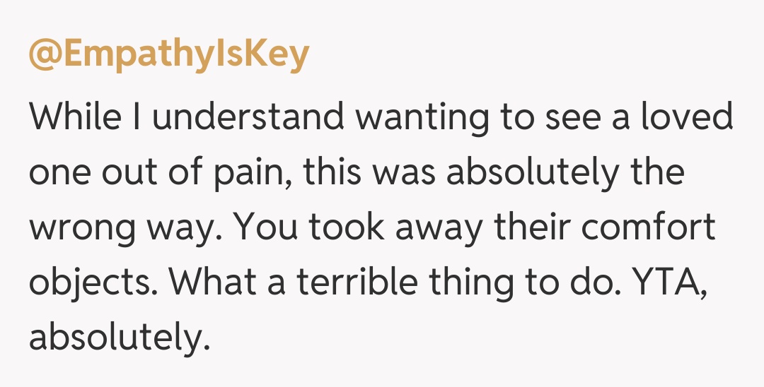 Comentariu de la @EmpathyIsKey