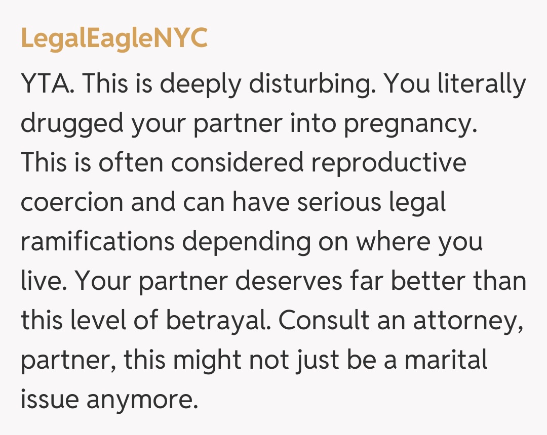 Comentariu de la LegalEagleNYC