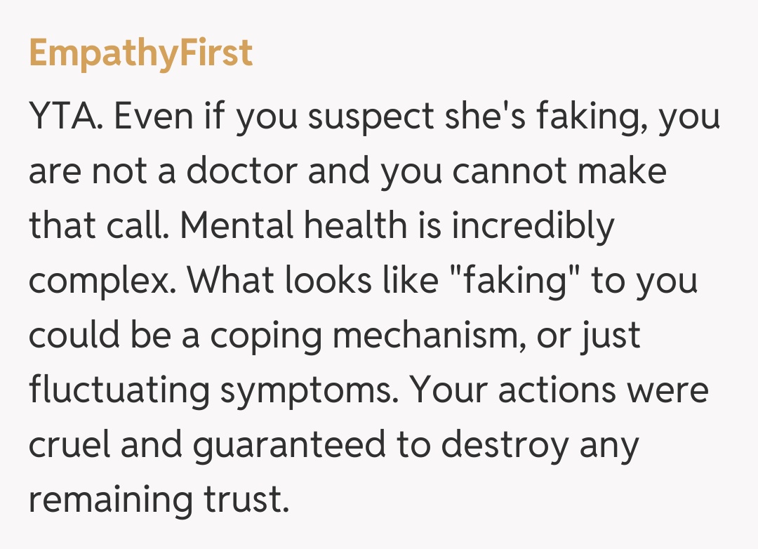 Comentariu de la EmpathyFirst