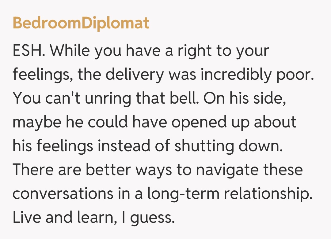 Comentariu de la BedroomDiplomat