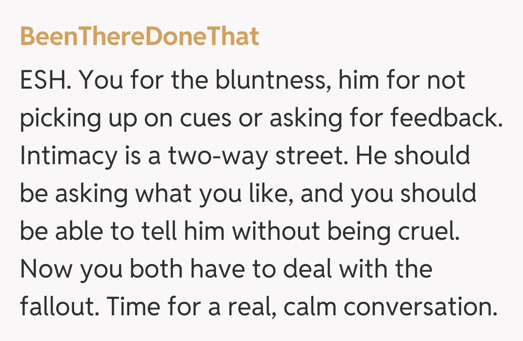 Comentariu de la BeenThereDoneThat