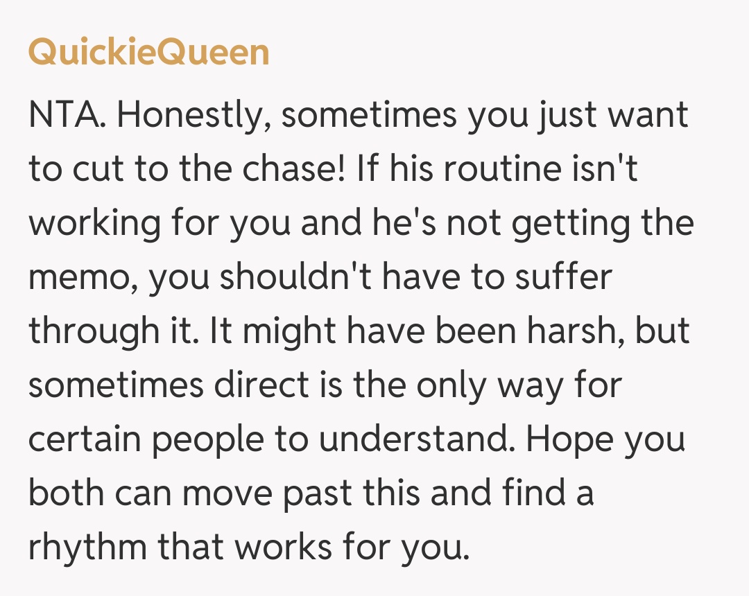 Comentariu de la QuickieQueen