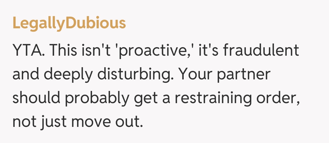 Comentariu de la LegallyDubious