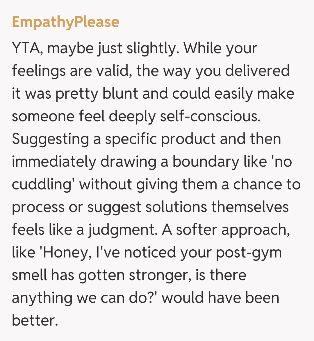 Comentariu de la EmpathyPlease