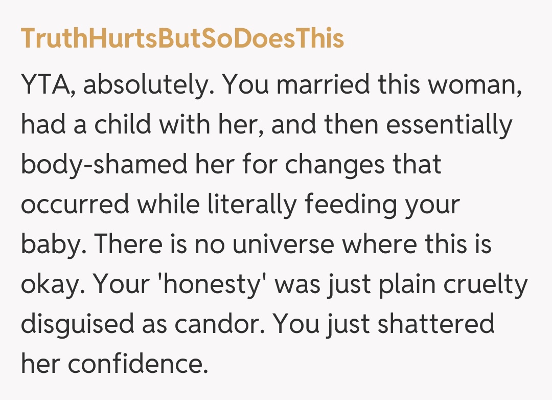 Comentariu de la TruthHurtsButSoDoesThis