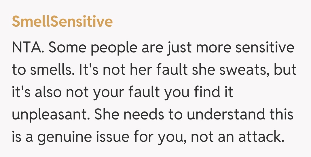 Comentariu de la SmellSensitive