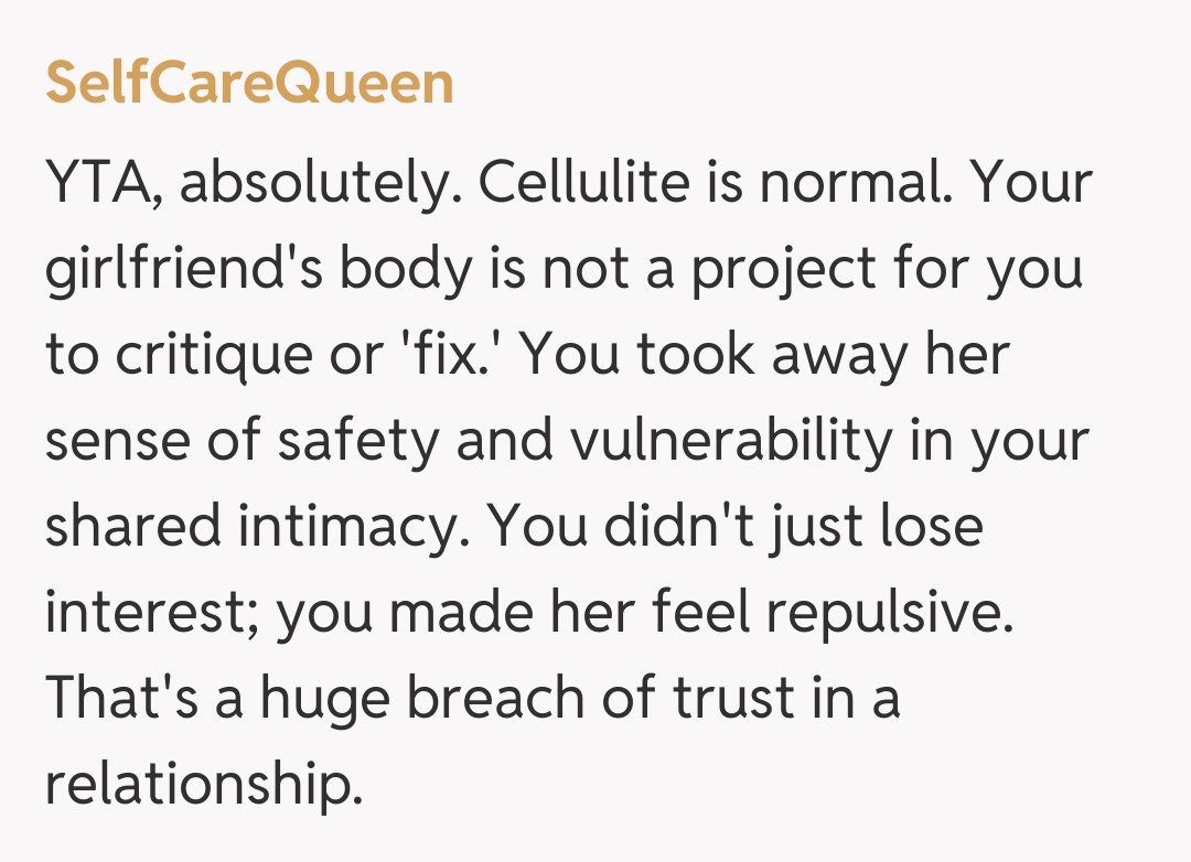 Comentariu de la SelfCareQueen