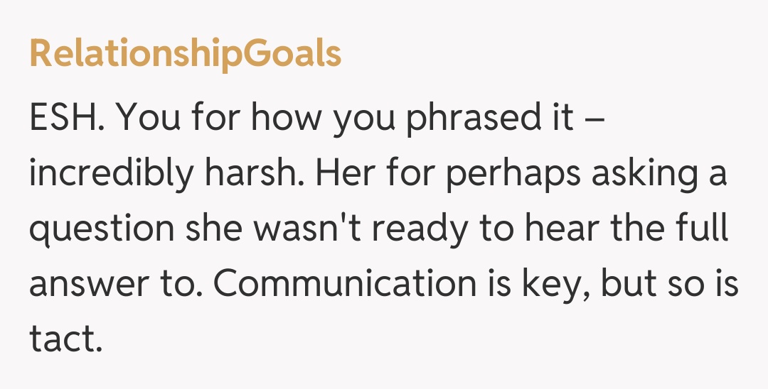 Comentariu de la RelationshipGoals