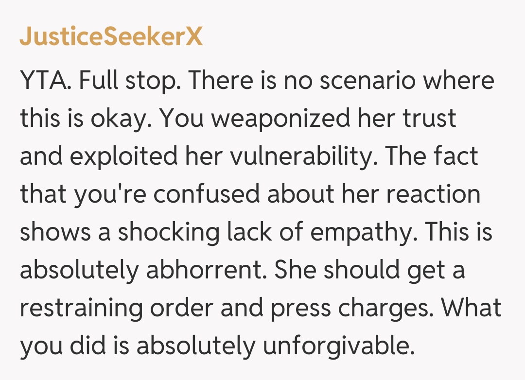 Comentariu de la JusticeSeekerX