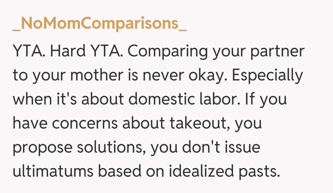 Comentariu de la _NoMomComparisons_