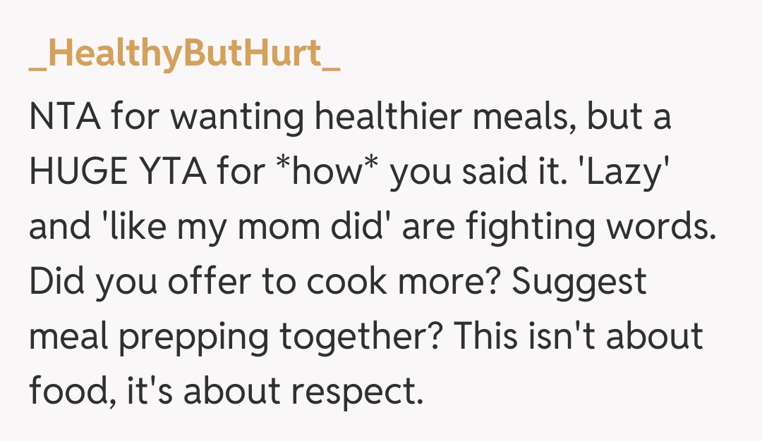 Comentariu de la _HealthyButHurt_