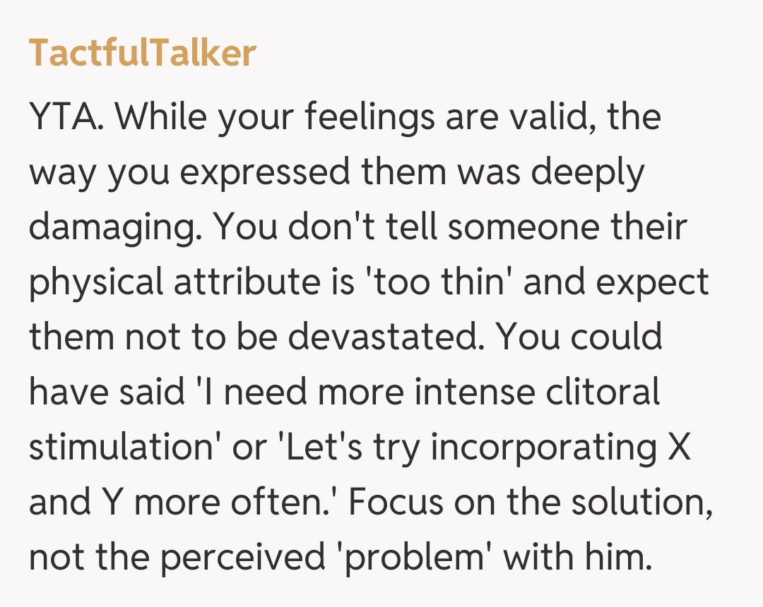 Comentariu de la TactfulTalker