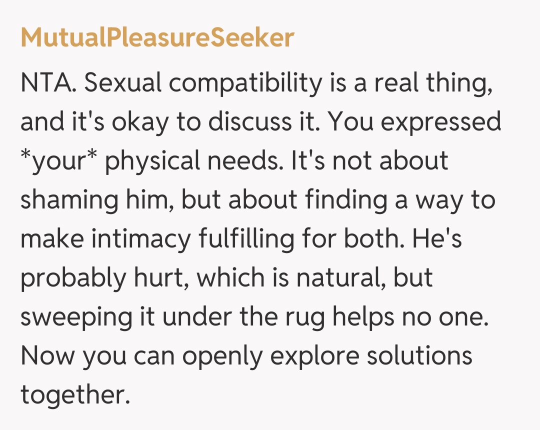 Comentariu de la MutualPleasureSeeker