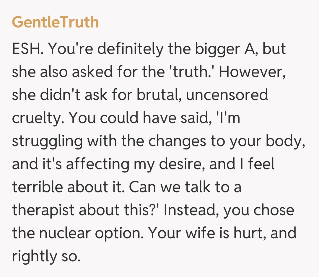 Comentariu de la GentleTruth