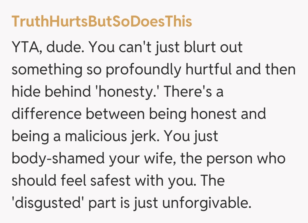 Comentariu de la TruthHurtsButSoDoesThis