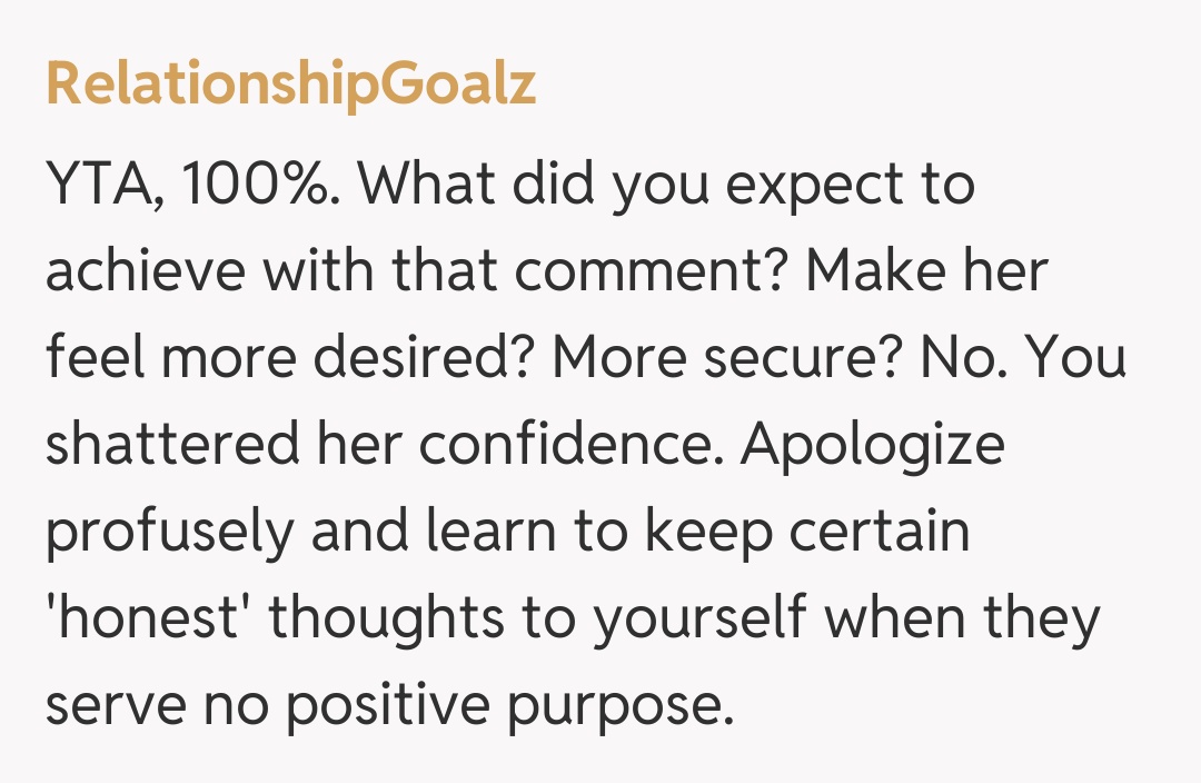 Comentariu de la RelationshipGoalz